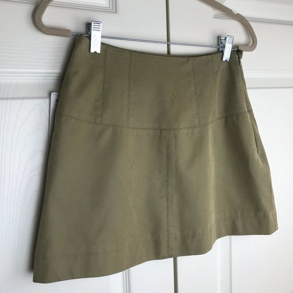 Free People Days in the Sun Faux Suede Mini Skirt - Picture 6 of 11